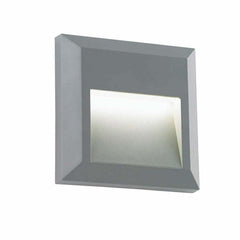 Power-On Square Surface Led Wall Light 1.6W 4000K - Black IP65