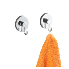 Wenko Vacuum - Loc Technology Shiny Hooks Set - 2 Pieces