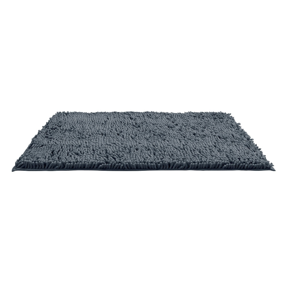 Wenko Chenille Bath Mat 50 x 80cm - Mouse Grey