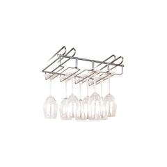 Wenko Glass Holder on Shelf 25 x 38cm - Chrome