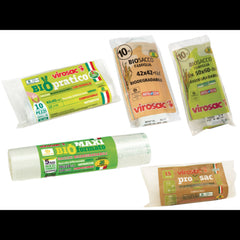 Virosac Biodegradable Waste Bags Pack of 10 Pieces 50 x 60cm