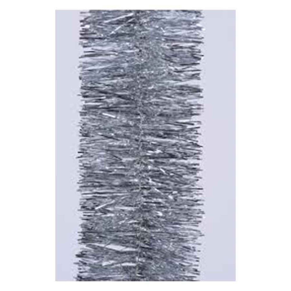 Decoris Tinsel Garland 7.5 x 270cm - Silver