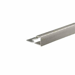 TILETRIM CUBALU BRUSH CHAMPAGNE ALU MM2500X27X10