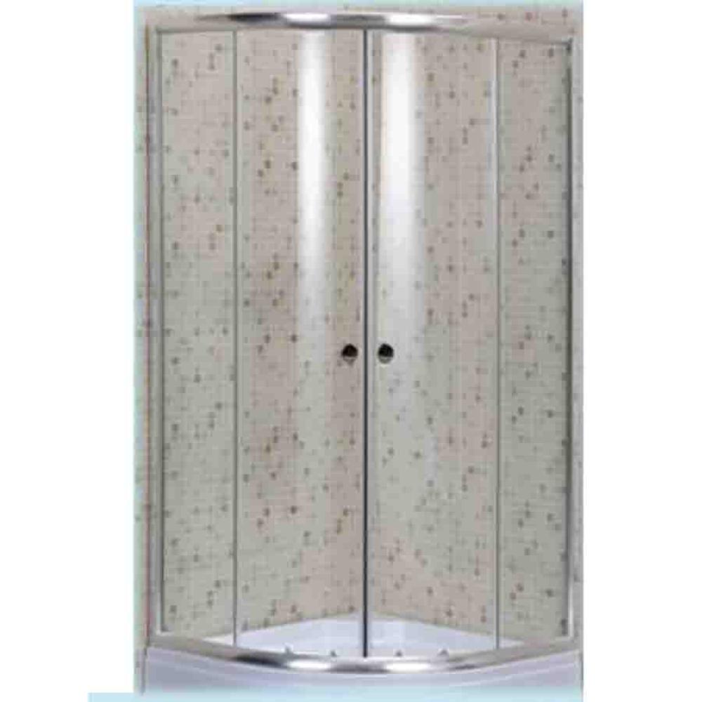 BOX DOCCIA ALU ALBATROS 80X80XH185CM.
