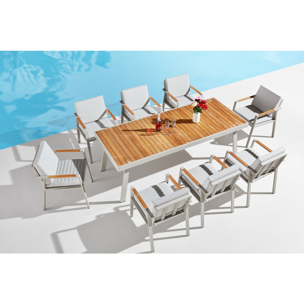 HiGold Nofi Dining Table with 8 Chairs