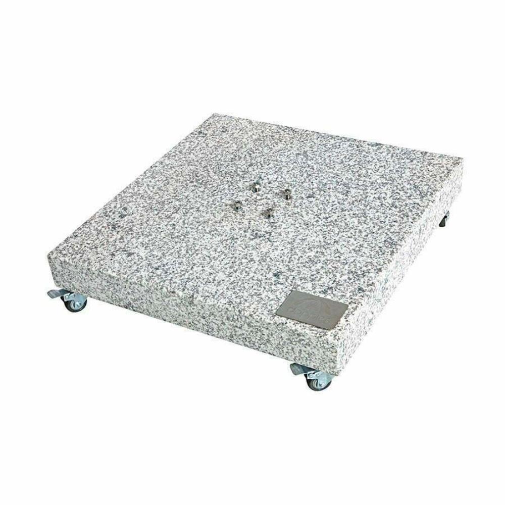 Doppler Granite Slab Umbrella Base 140kg - 80x80x8/14cm