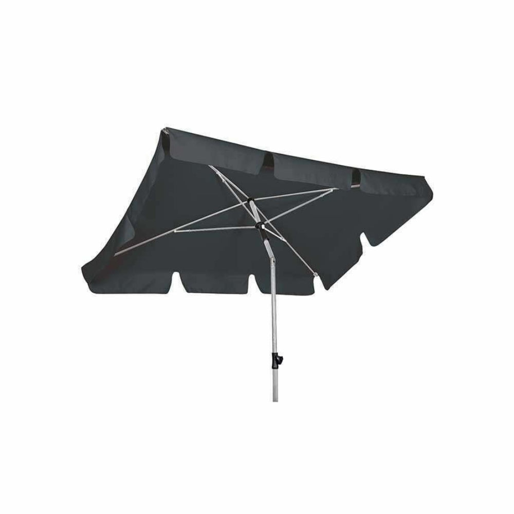 Doppler Active Rectangular Umbrella 180x120cm Anthracite