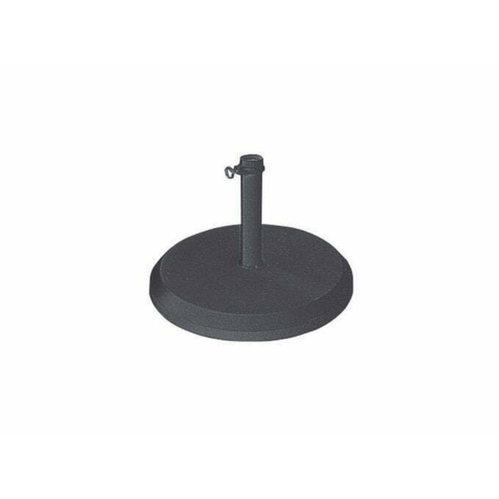 Doppler Concrete Base with Plastic Cover 25kg for Poles from 26mm to 37mm - Anthracite