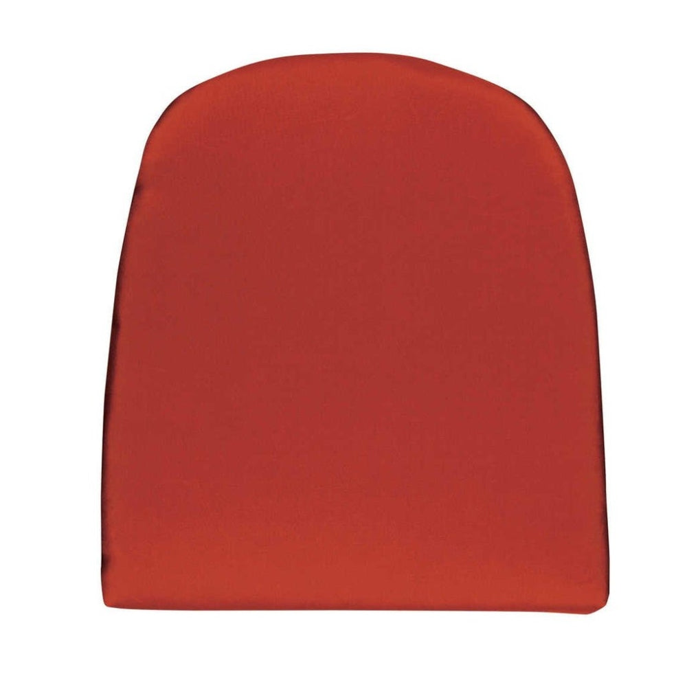 Doppler Look Seat Cushion Rounded 43 x 48 x 4cm - Terracotta