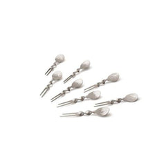 Napoleon Stainless Steel Appetiser Set - Corn Forks 8pcs