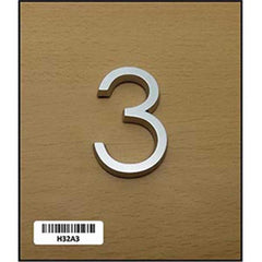 CHROME NUMBER 5CM NO.3