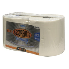 Brixo Absorbent Paper Towel Roll Pack of 2 Pieces