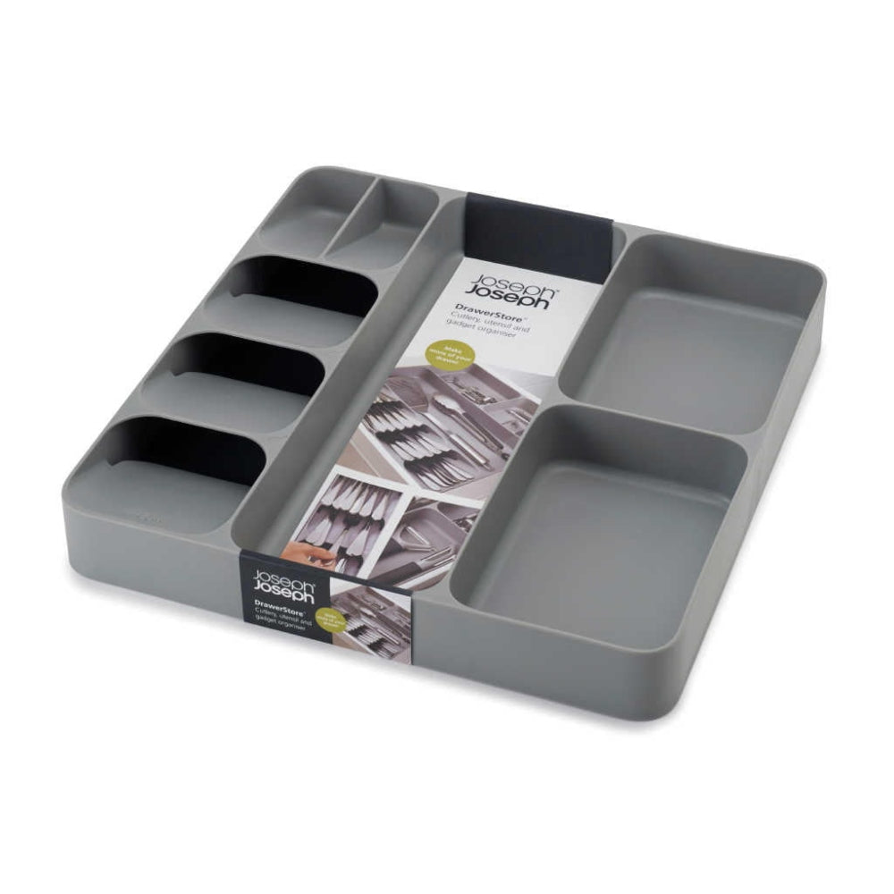 Joseph Joseph Drawerstore Cutlery and Gadget Organiser - Grey