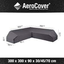 Aerocover L-Shape Lounge Cover 300 x 300 x 90 x H30/45/70