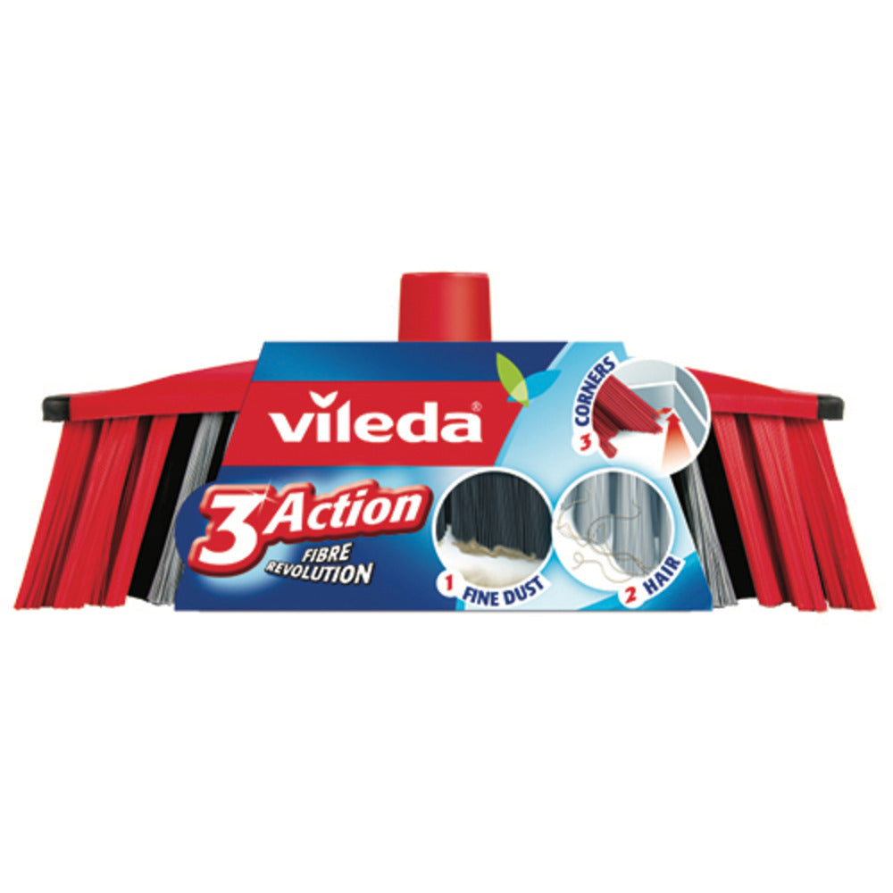 Vileda 3Action Broom without Handle