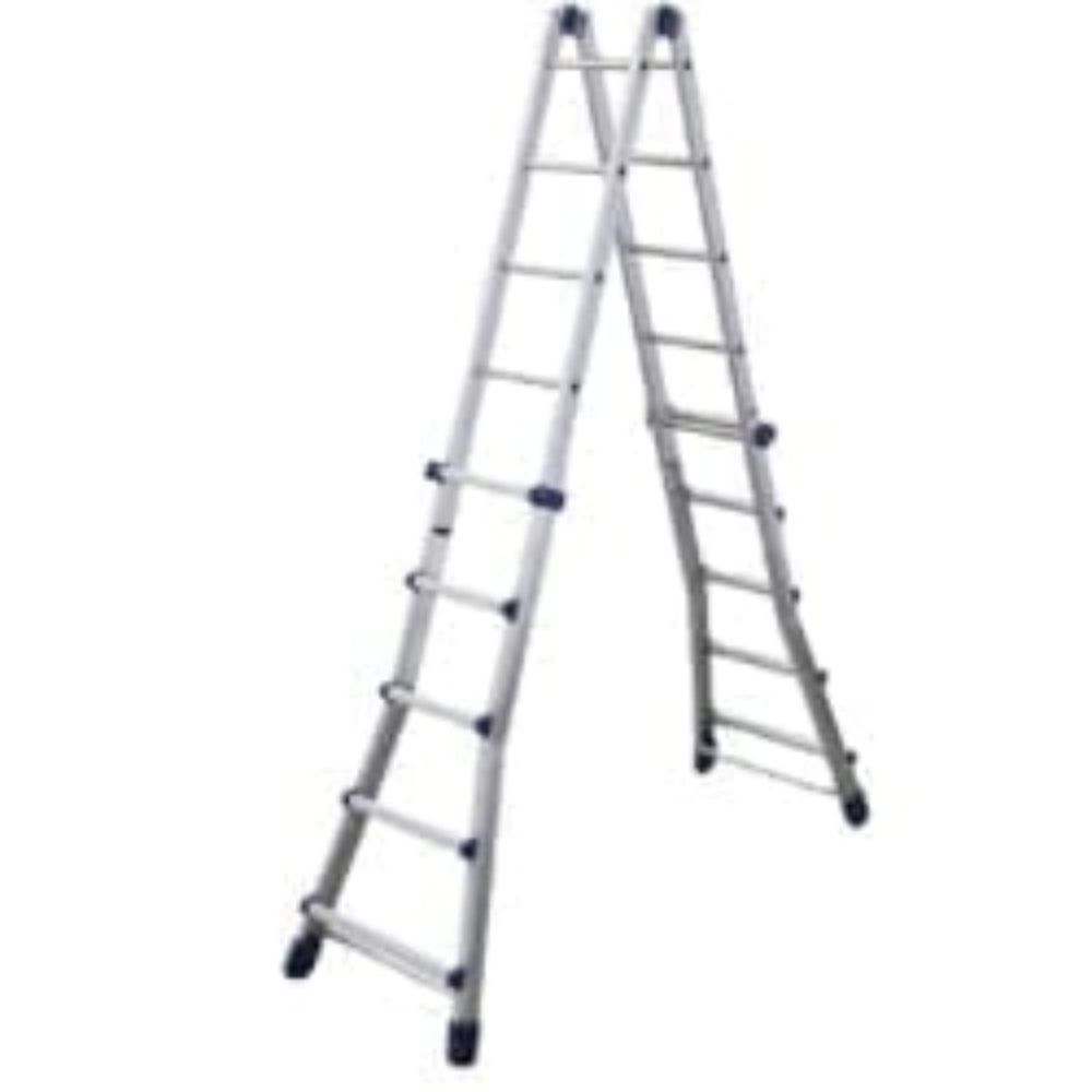 Step Up Piuma Telescopic Ladder 4 + 4 Steps