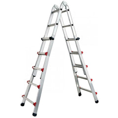 Step Up Piuma Telescopic Ladder 5 + 5 Steps