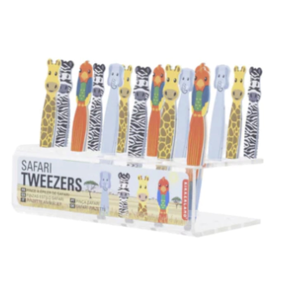 Kikkerland Safari Tweezers - Assorted