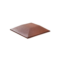 Granuflex Corner Pin/Hole Rubber Tile 50x50x4cm Red