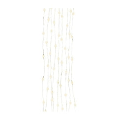 Lumineo BO Micro Wire 40 Led Bunch Lights 65cm - Silver/Warm White