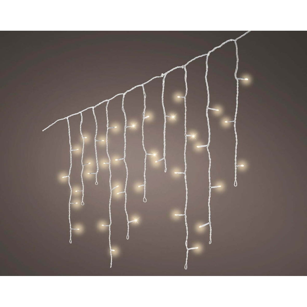 Lumineo Icicle 175 Led Lights 7.5m - Warm White