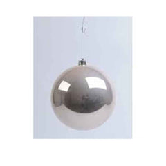 Decoris Shatterproof Bauble 14cm - Blush Pink