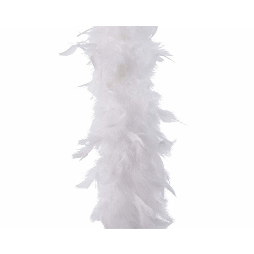 Decoris Feather Boa Garland 15 x 184cm - White