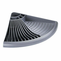 Wenko Corner Dish Rack 35 x 50cm - Grey