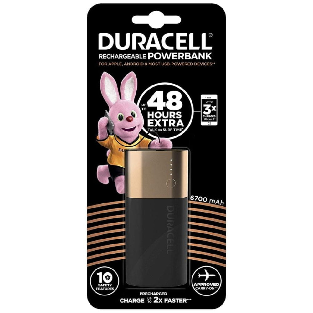 Duracell Powerbank 6700 mAh