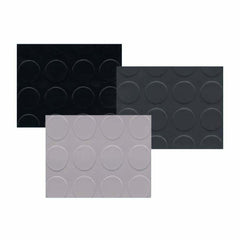 PVC Lino Floor Covering 1m - Black