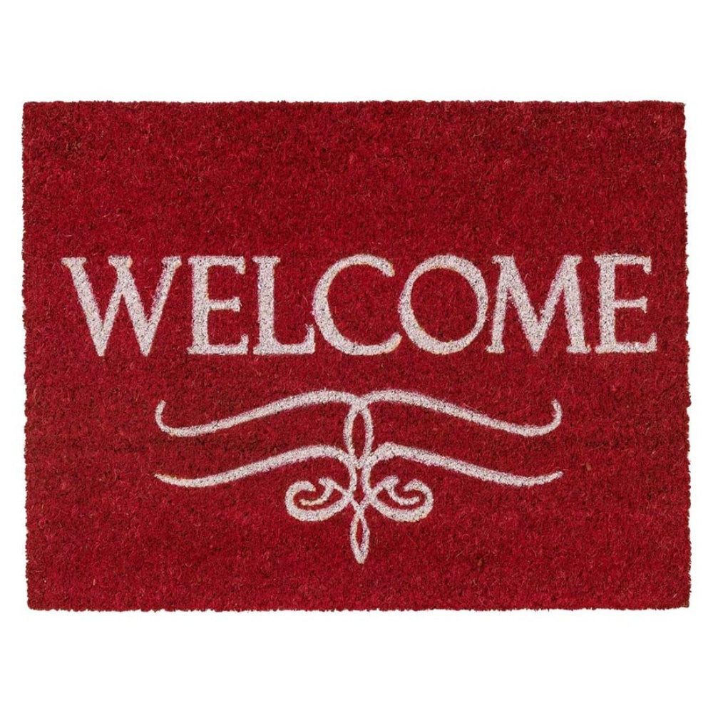 Astra Coco Style Doormat D.13 40 x 60cm - Welcome Red