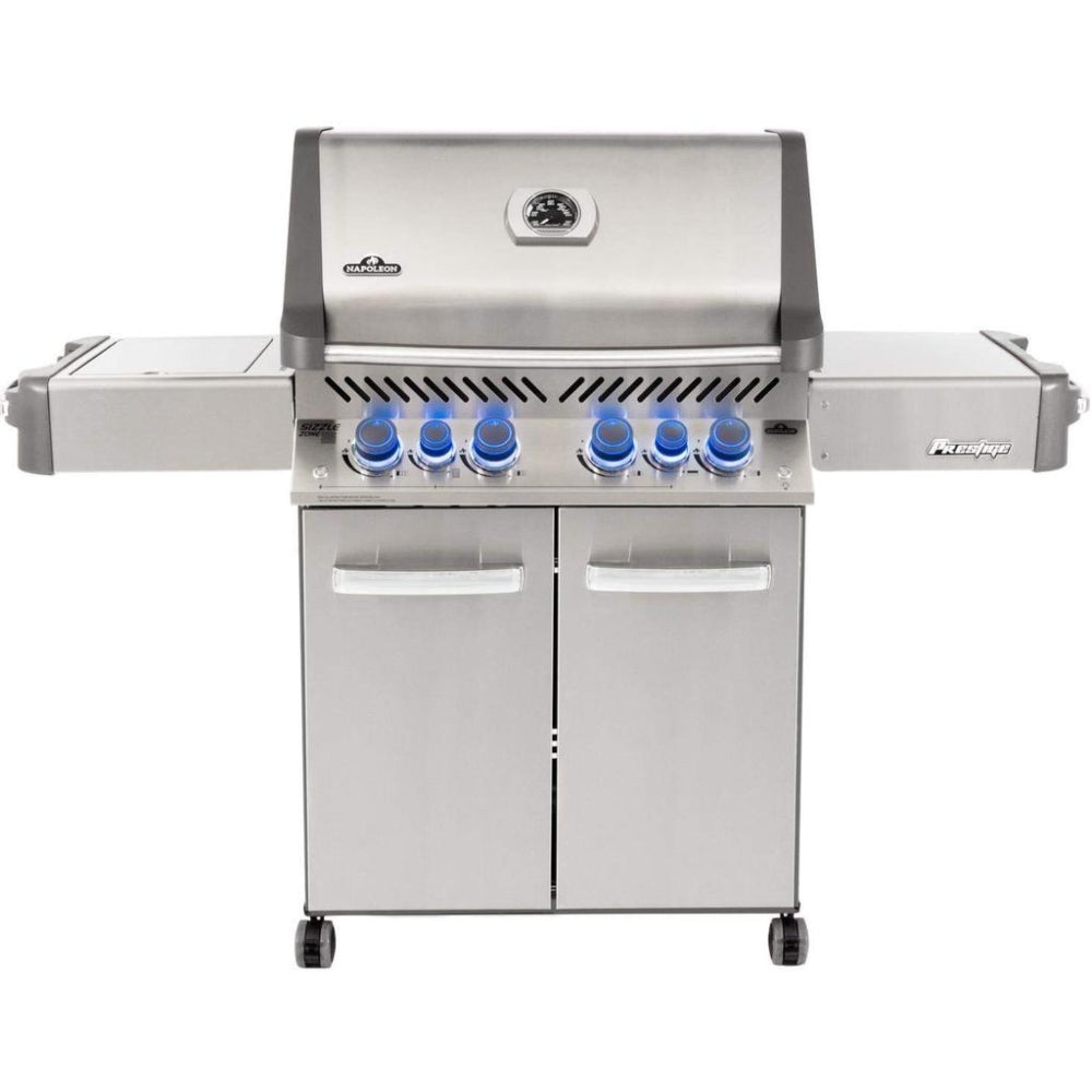 Napoleon Prestige 500 Gas BBQ With Infrared Rear Burner & Side Burners