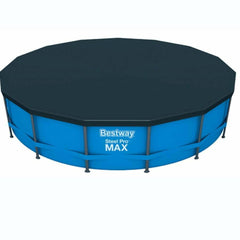 Bestway Flowclear Steel Pro Max Round Pool Cover 457cm - Black