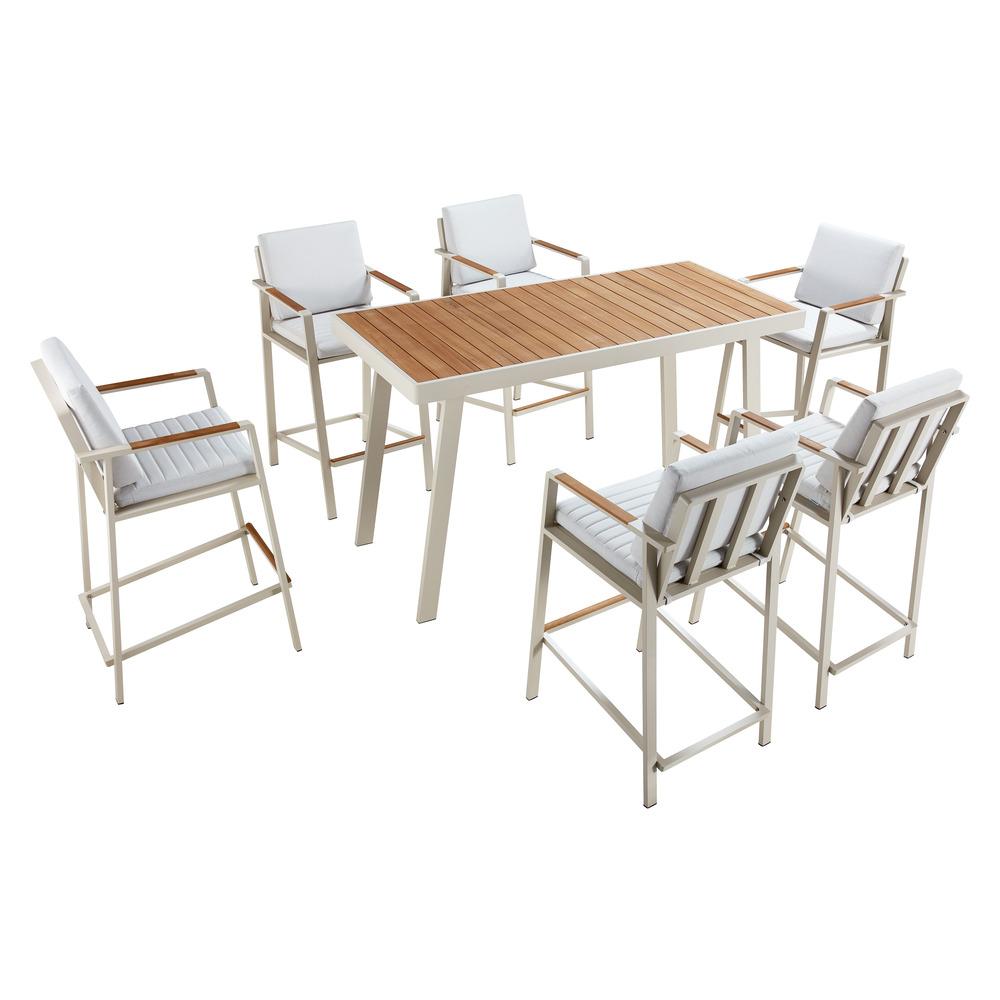 HiGold Nofi Bar Set With 6 Chairs