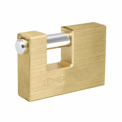 Hermex 2.95 Inches slide bolt padlock x 3