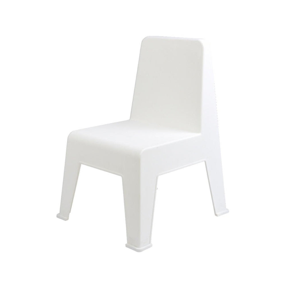 Decoris Plastic Stackable Children's Chair 38 x 45 x 58cm - White