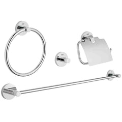 Grohe Essentials Master Bathroom Accessory Set of 4 Pieces