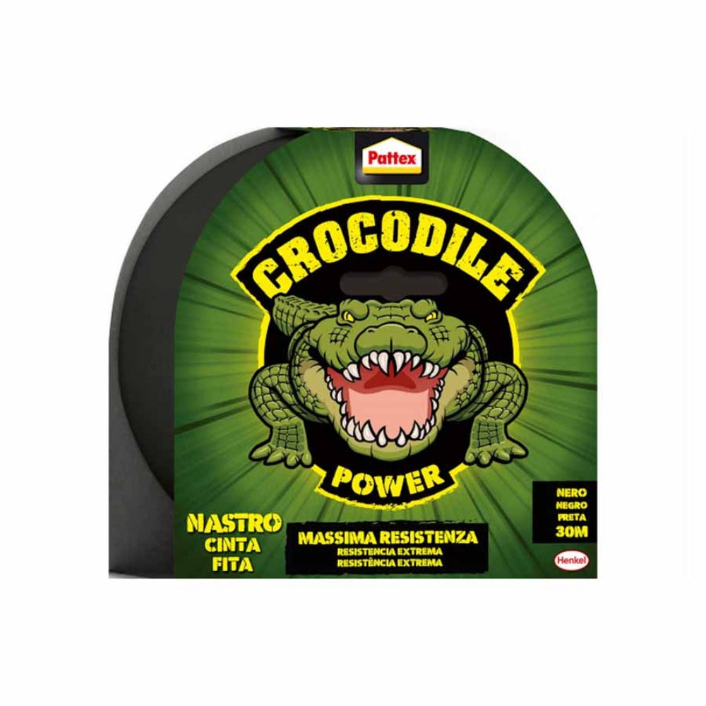 Pattex Adhesive Tape Crocodile Power 30m - Black