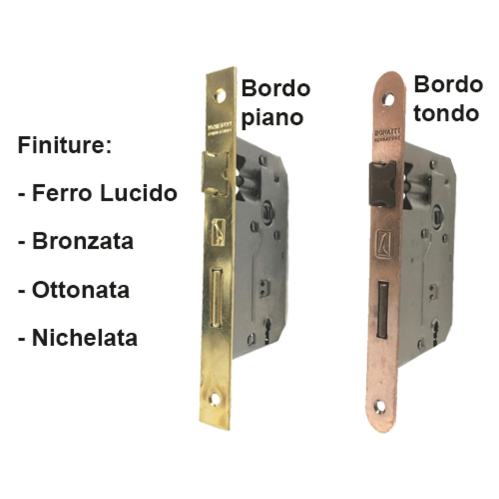 Flat Mortise Lock 40Mm