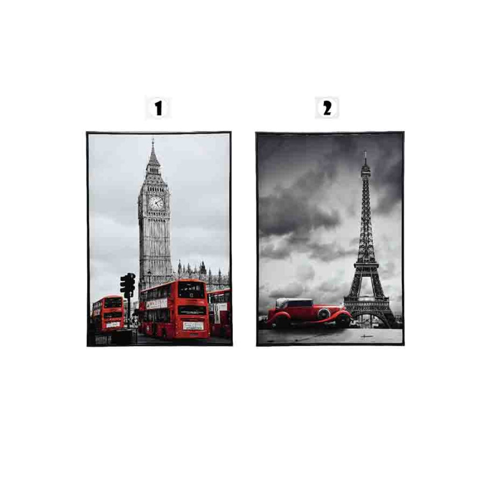 Decoris Canvas Gloss Painting - 2 Assorted
