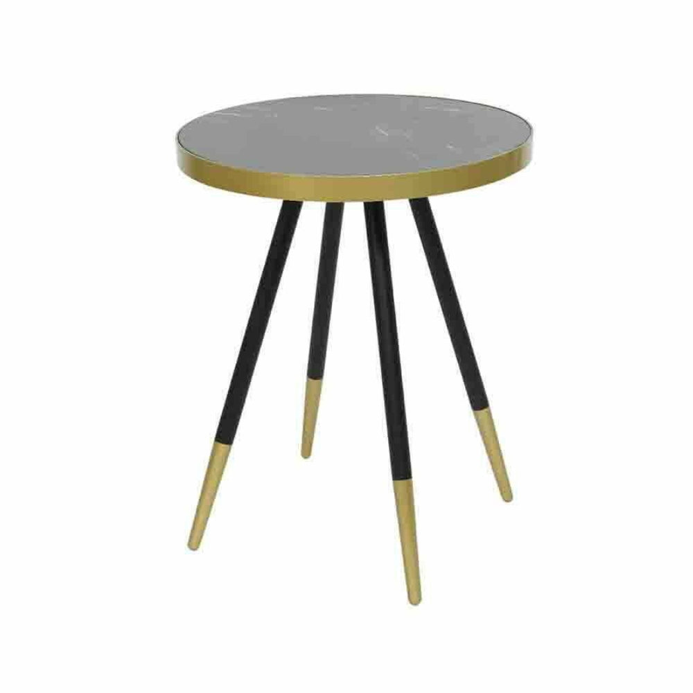 Decoris MDF Side Table with Marble