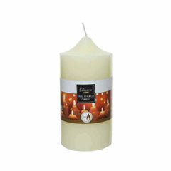 Decoris Church Candle Wax 7.5 x 15cm - Ivory