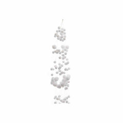 Decoris Snowball Garland 135cm