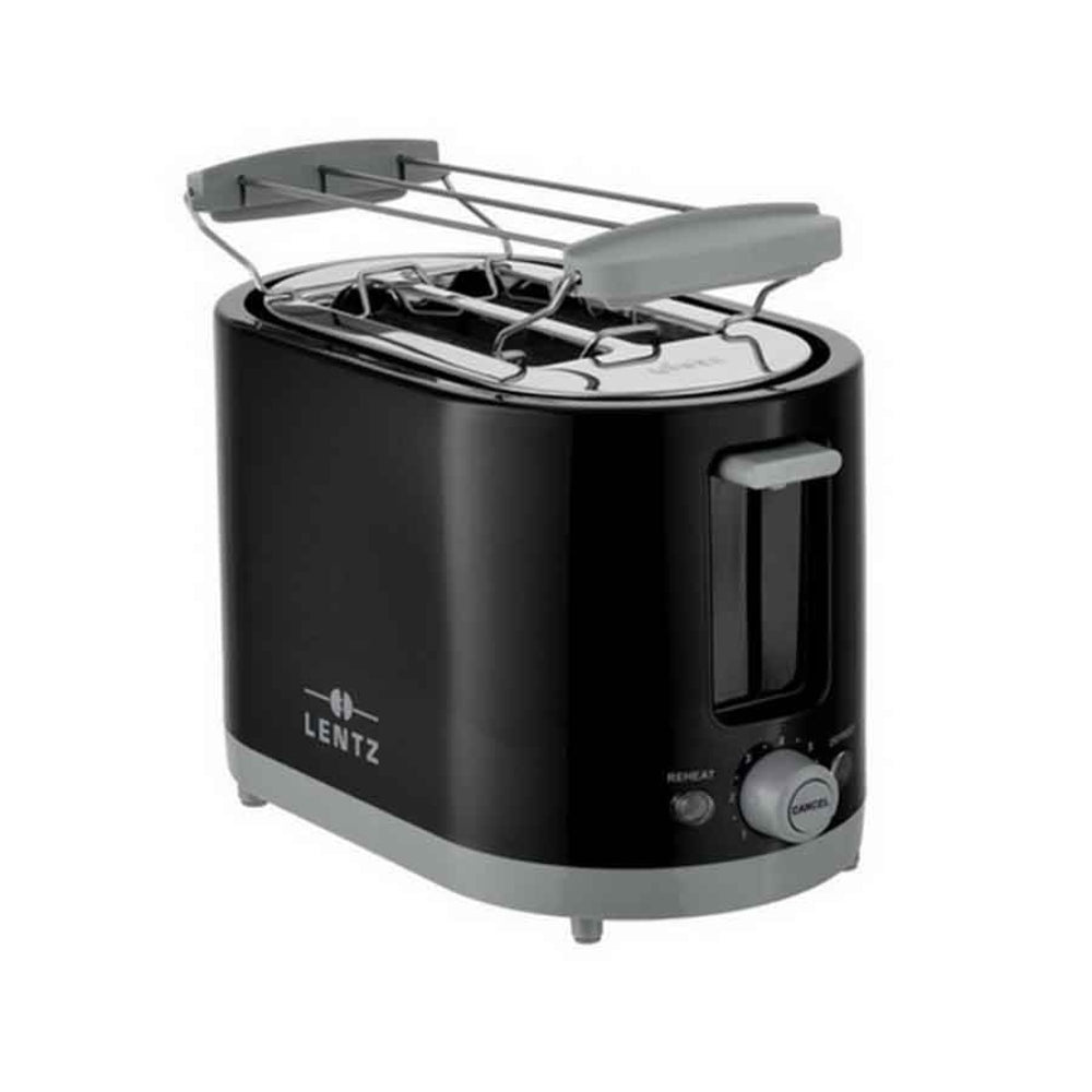 Lentz 2 Slice Toaster 750W - Black