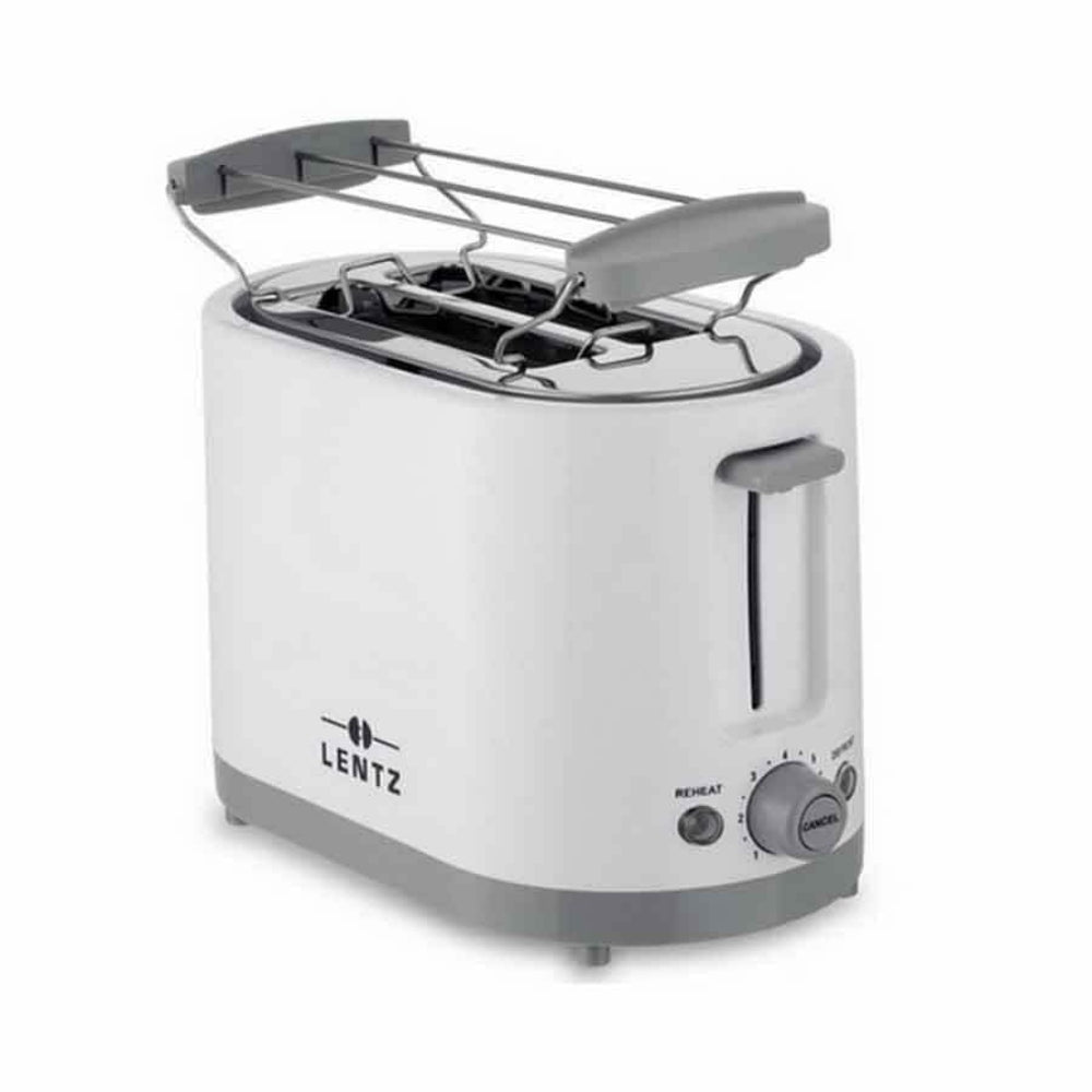 Lentz 2 Slice Toaster 750W - White