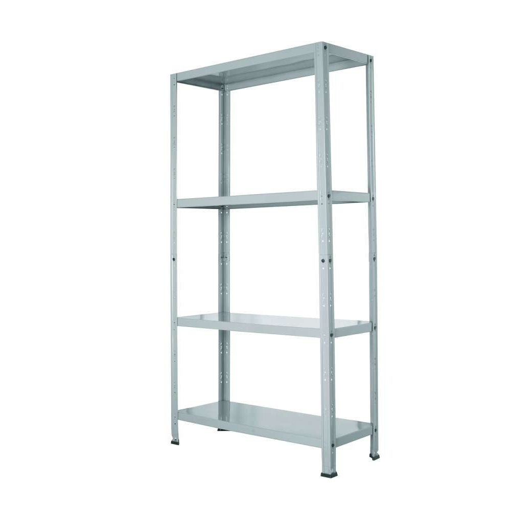 Metal Shelf 75x30x145Cm  Grey