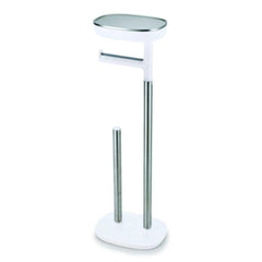 Joseph Joseph Easystore Butler Standing Toilet Paper Holder - White