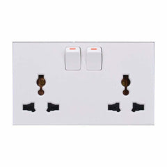 Taili Apex International Double Socket - White