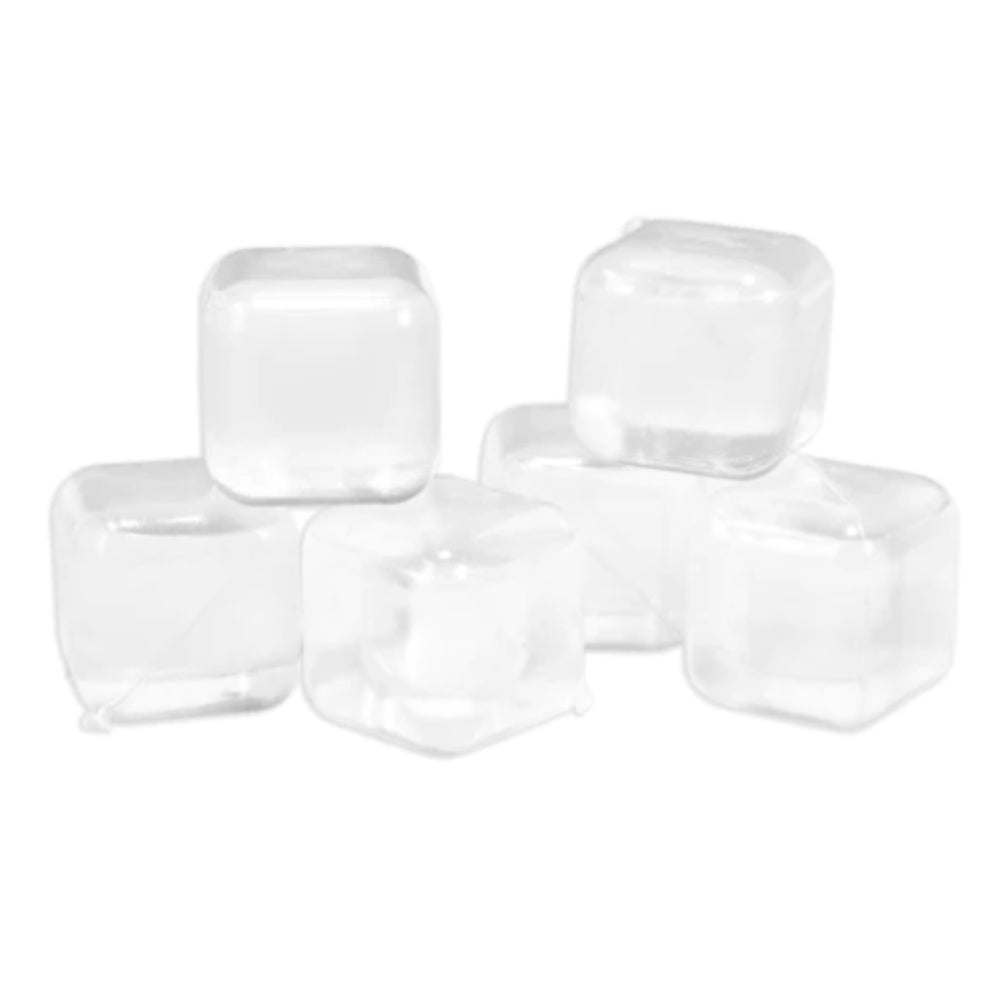 Kikkerland Reusable Ice Cube Set of 30 - Clear