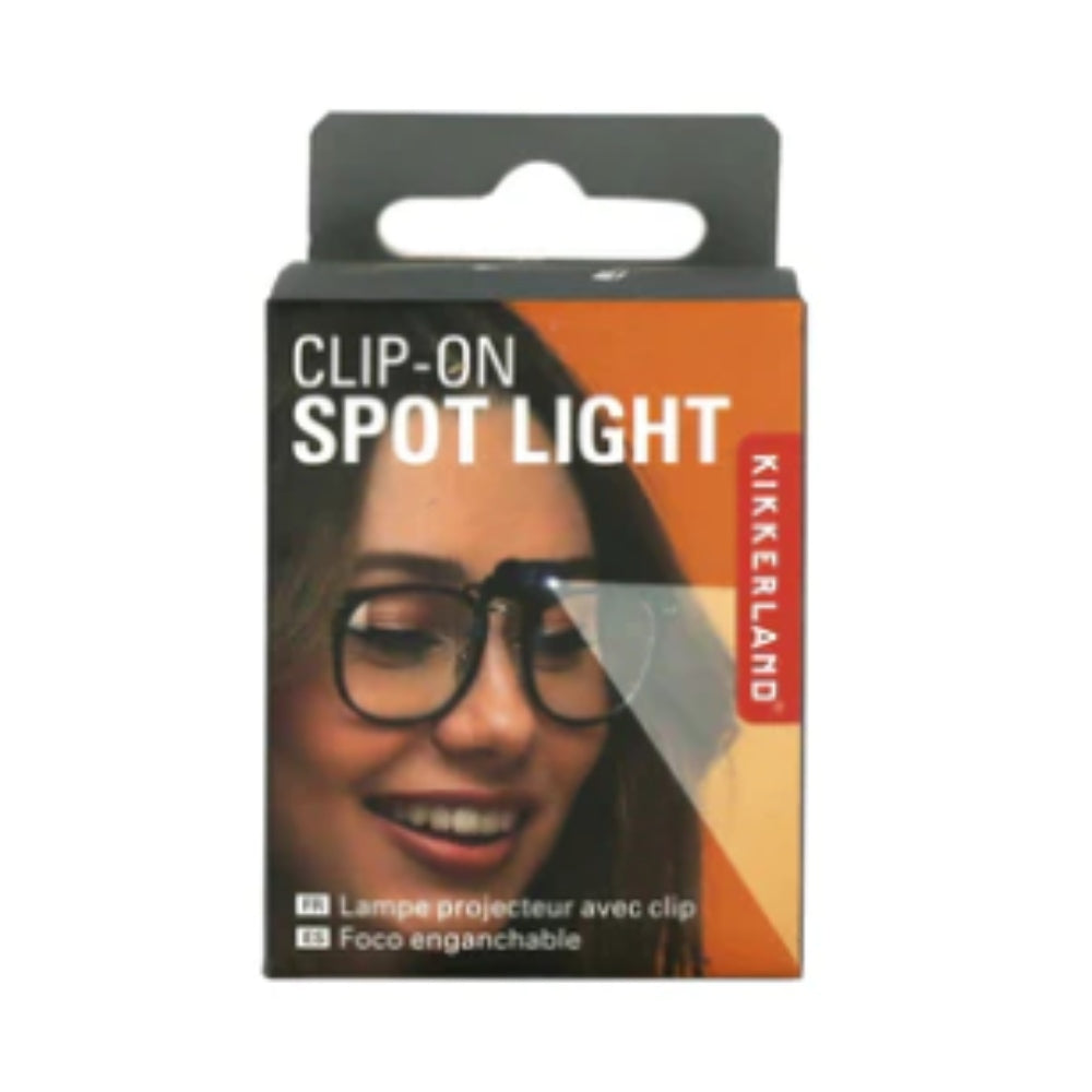 Kikkerland Clip on Led Light for Glasses